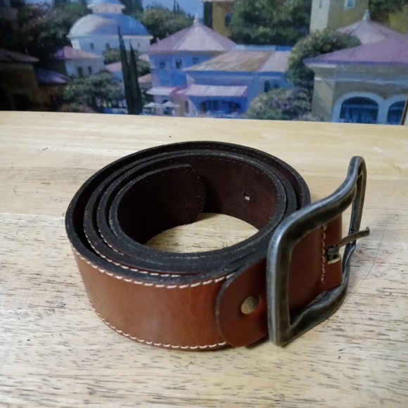 ๐๐ด TRIBU VINTAGE LEATHER BELT.๐๐ข๐A FANTASTIC VINTAGE GIFT!! ๐๐ - Picture 3 of 15
